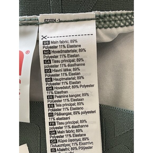 Kari Traa Leggings Pants Base Layer Size Small Green Stretch Skiing Ladies - Picture 8 of 9